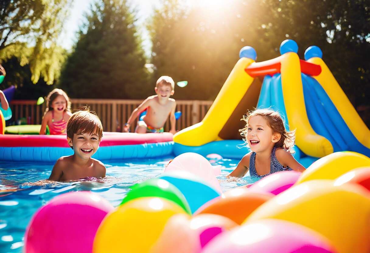Activités amusantes à la piscine