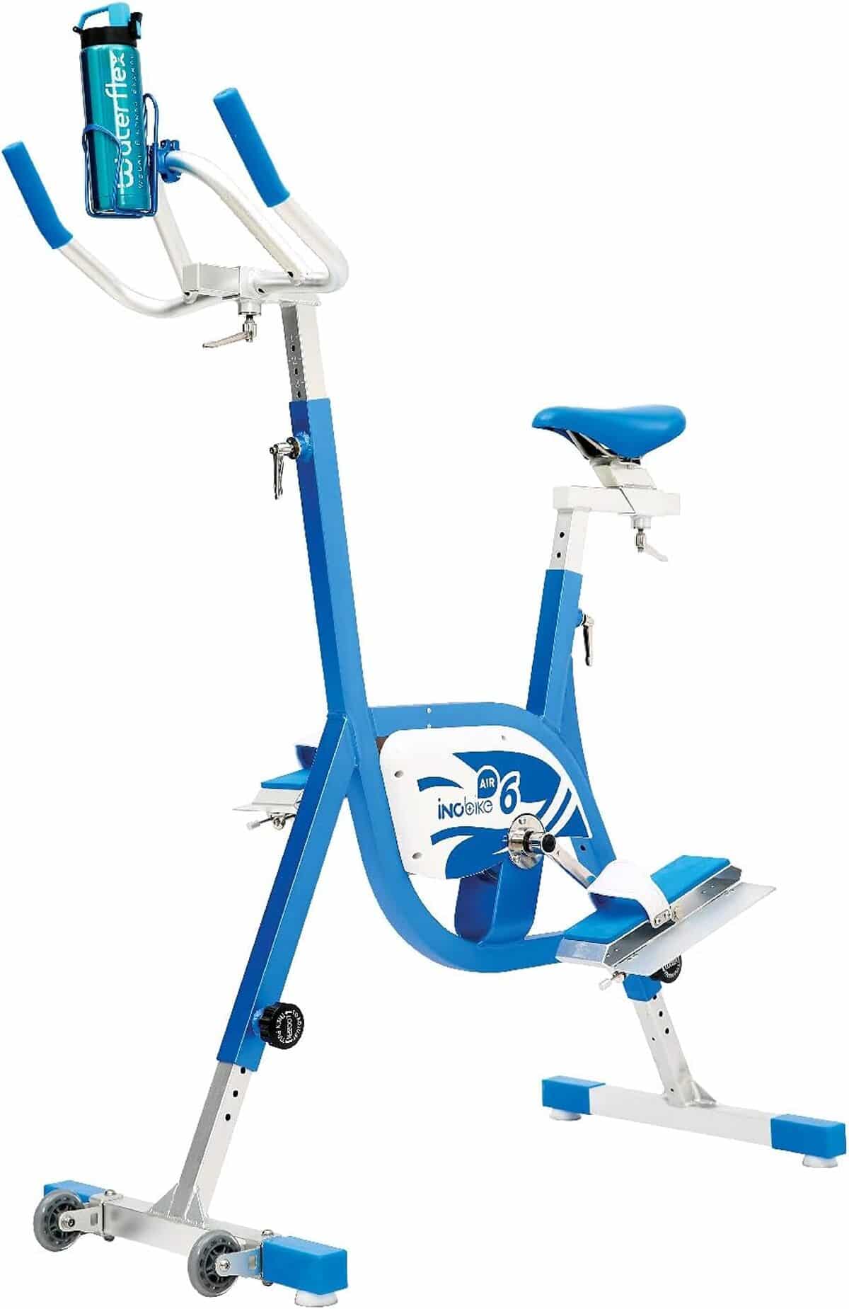 Inobike 6 Air WX : aquabike Haut de Gamme pour Fitness Aquatique Intense