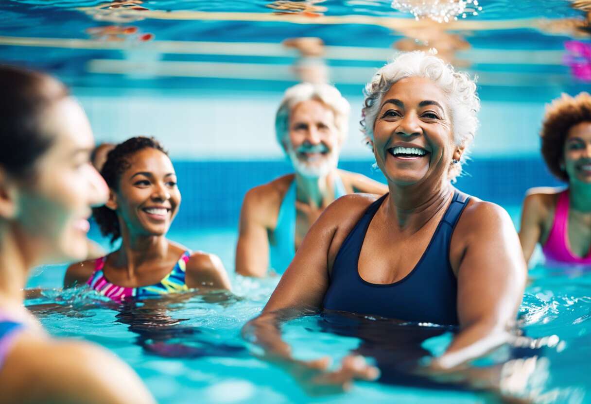 Comment se déroule une séance d'aquagym ?