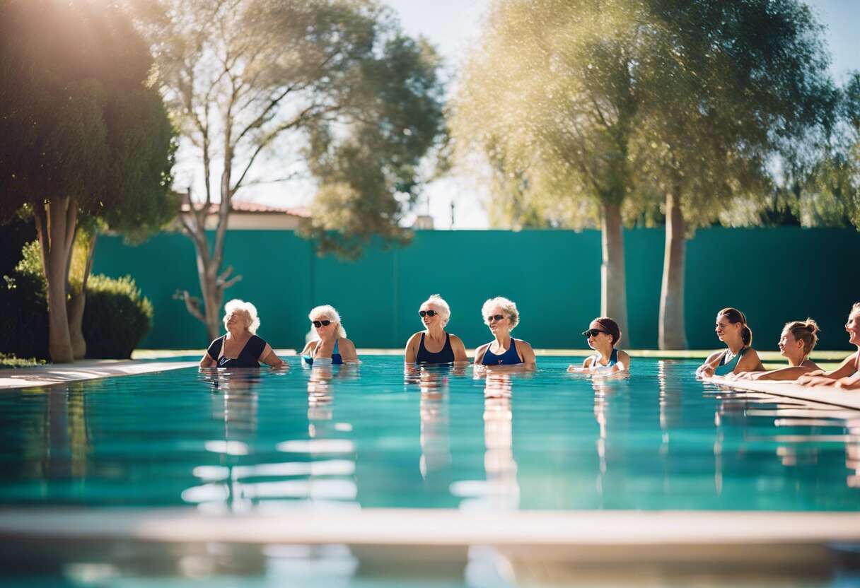 Réduire le stress et l'anxiété avec l'aquagym