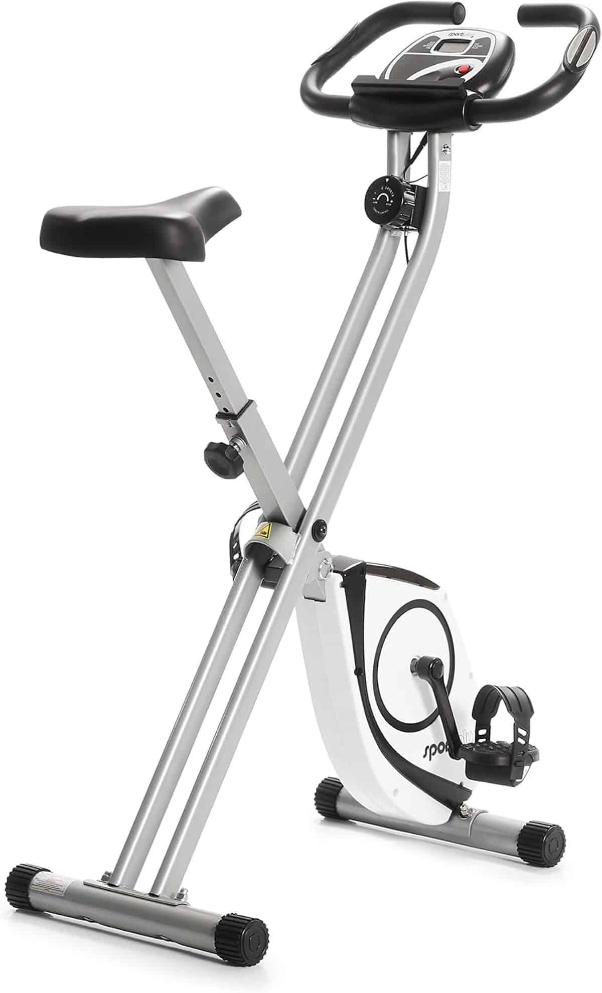Test SportPlus : un vélo pliant pour s'entraîner en silence !