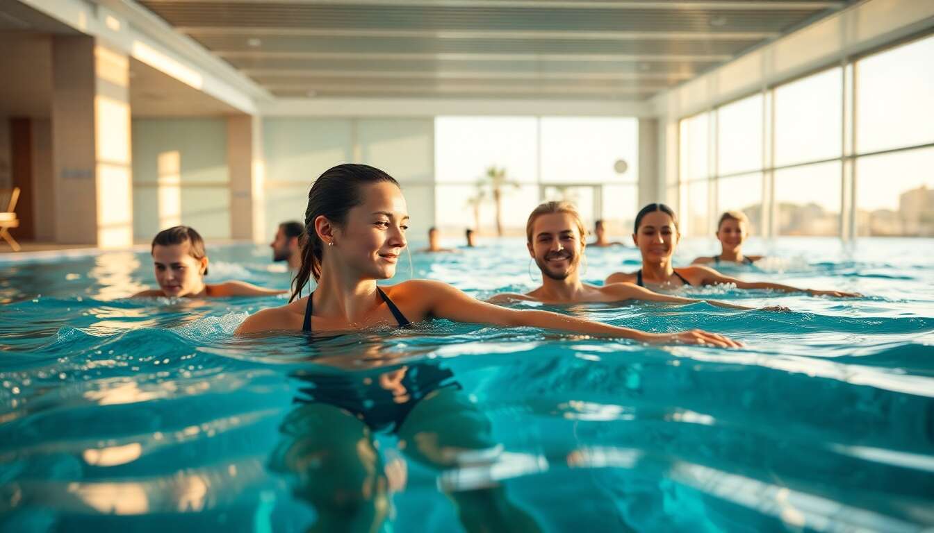 L'aquabiking : faire du vélo dans l'eau