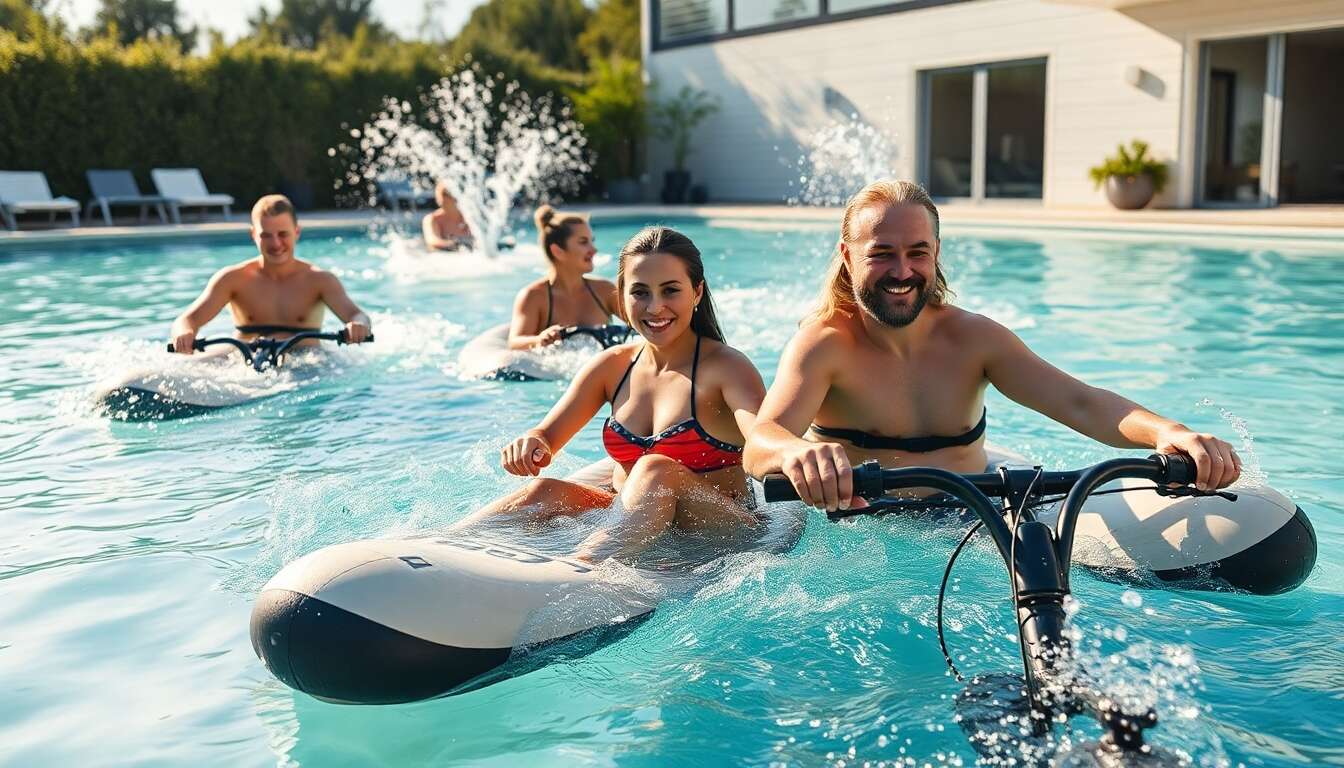 Faire de l'aquabike à Boulogne
