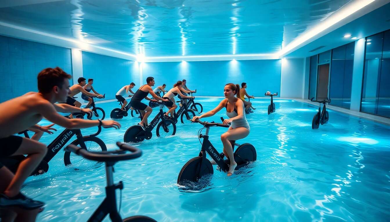 Tarifs d'aquabiking chez Aqua By