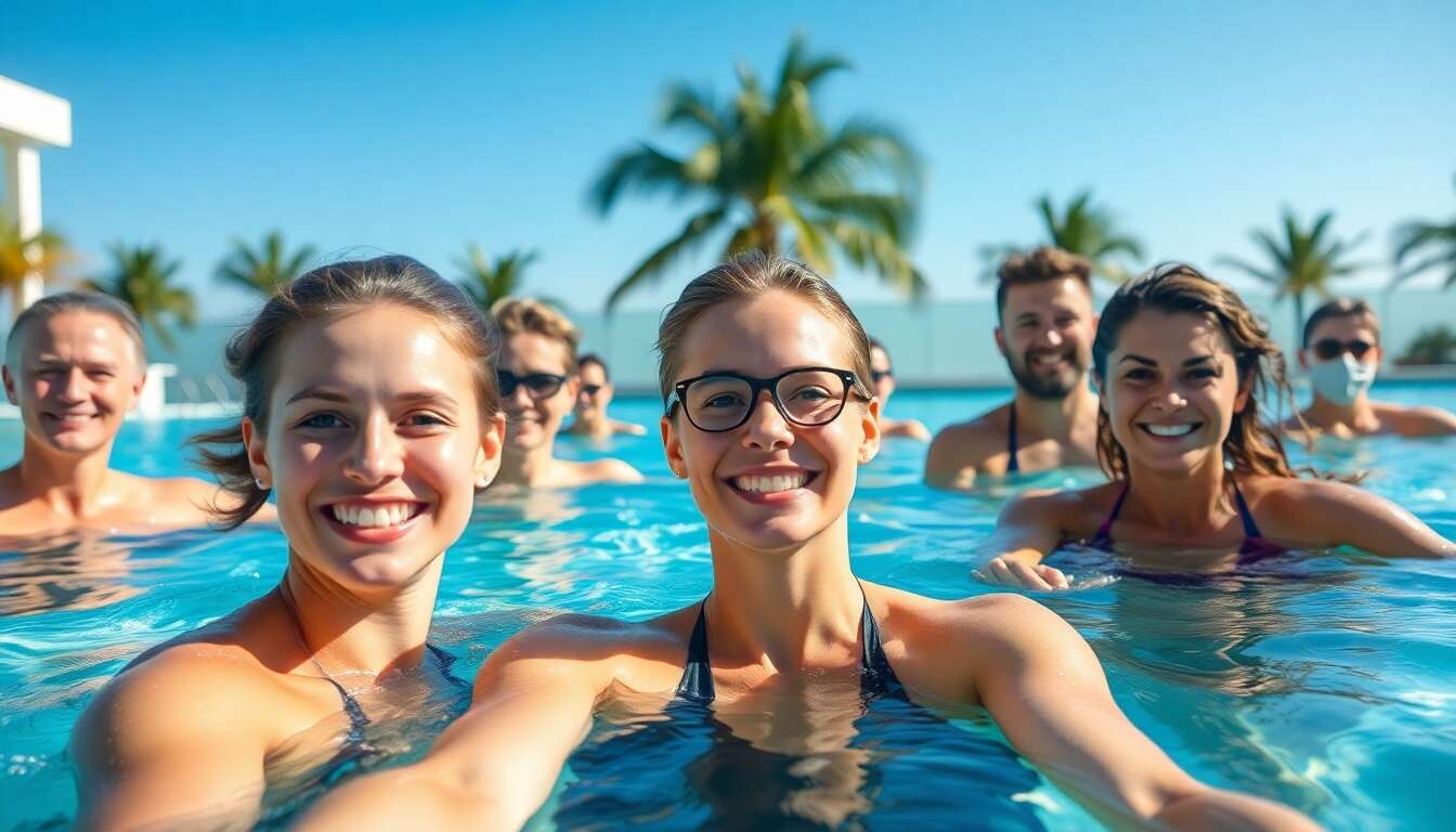Les bienfaits du sport dans l'eau