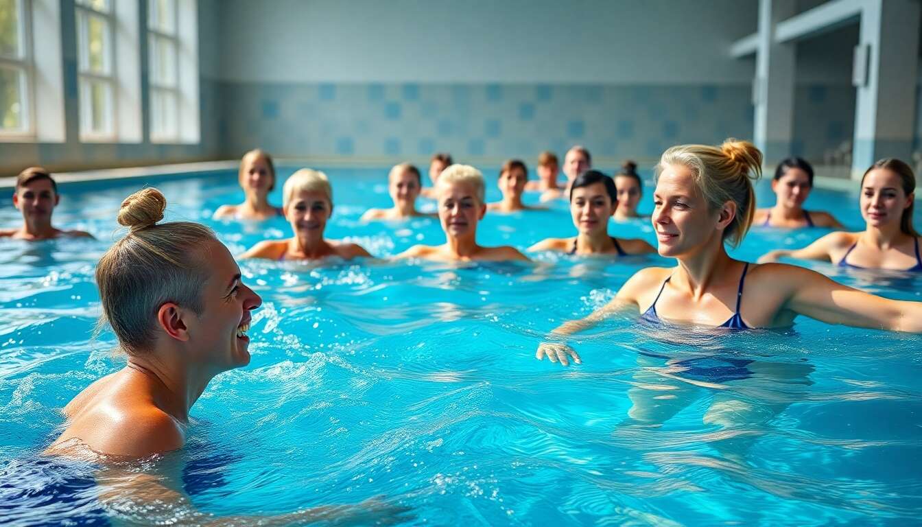 Les bienfaits de l'aquagym sur les blessures et le corps