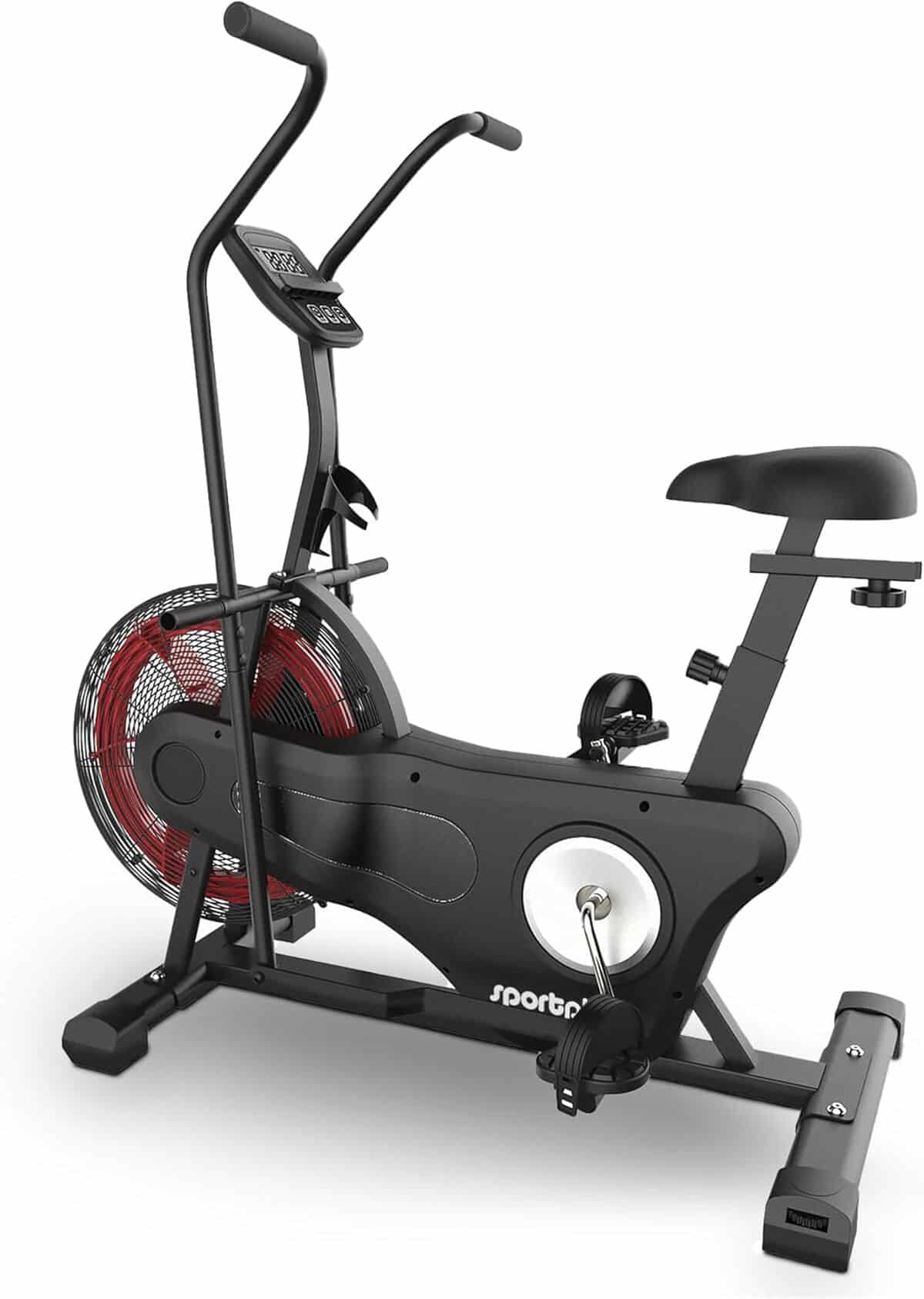 Test du vélo SportPlus : résistance à l'air et compatibilité App