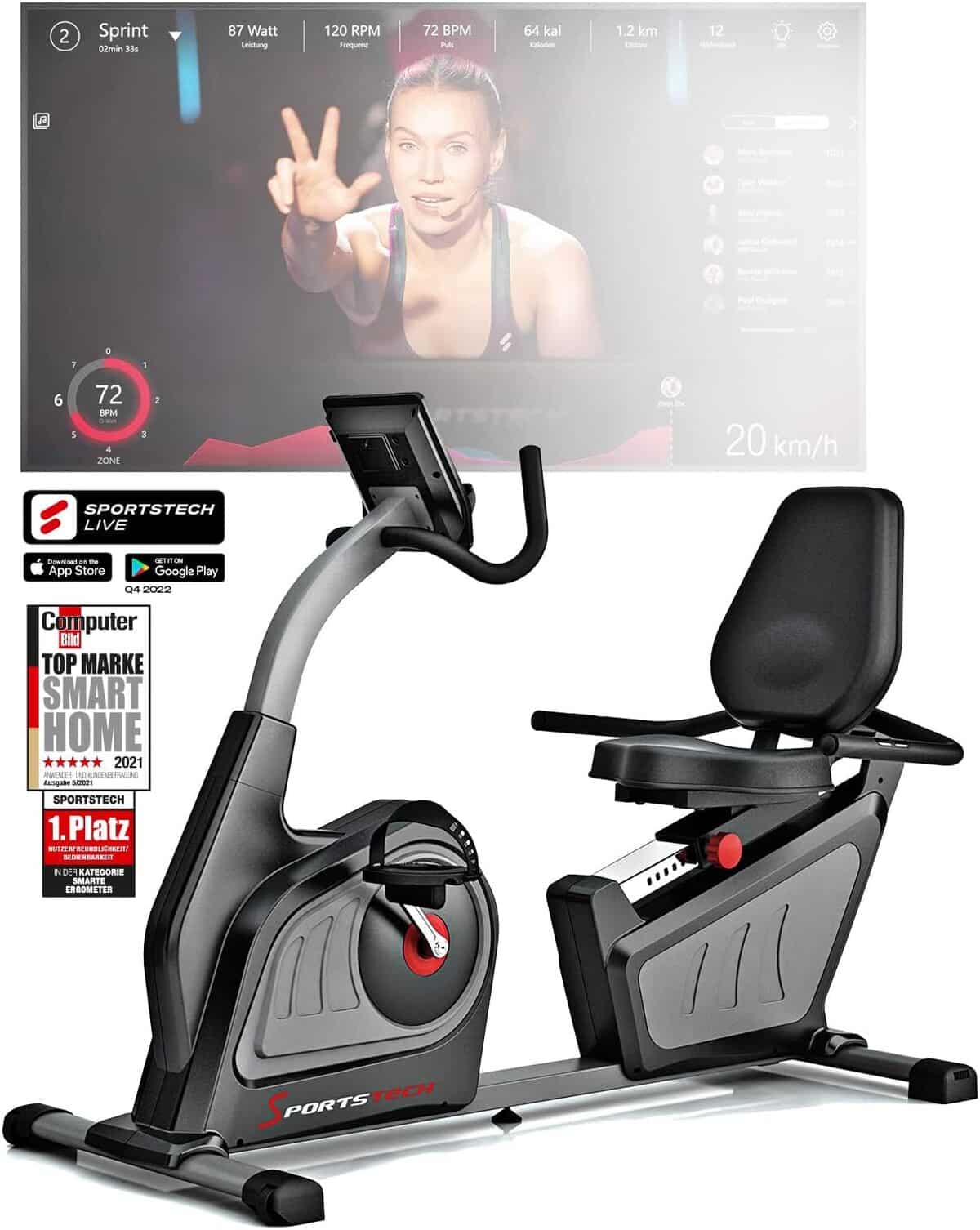 Test de l'ergomètre Sportstech ES600 : performance et confort au rendez-vous