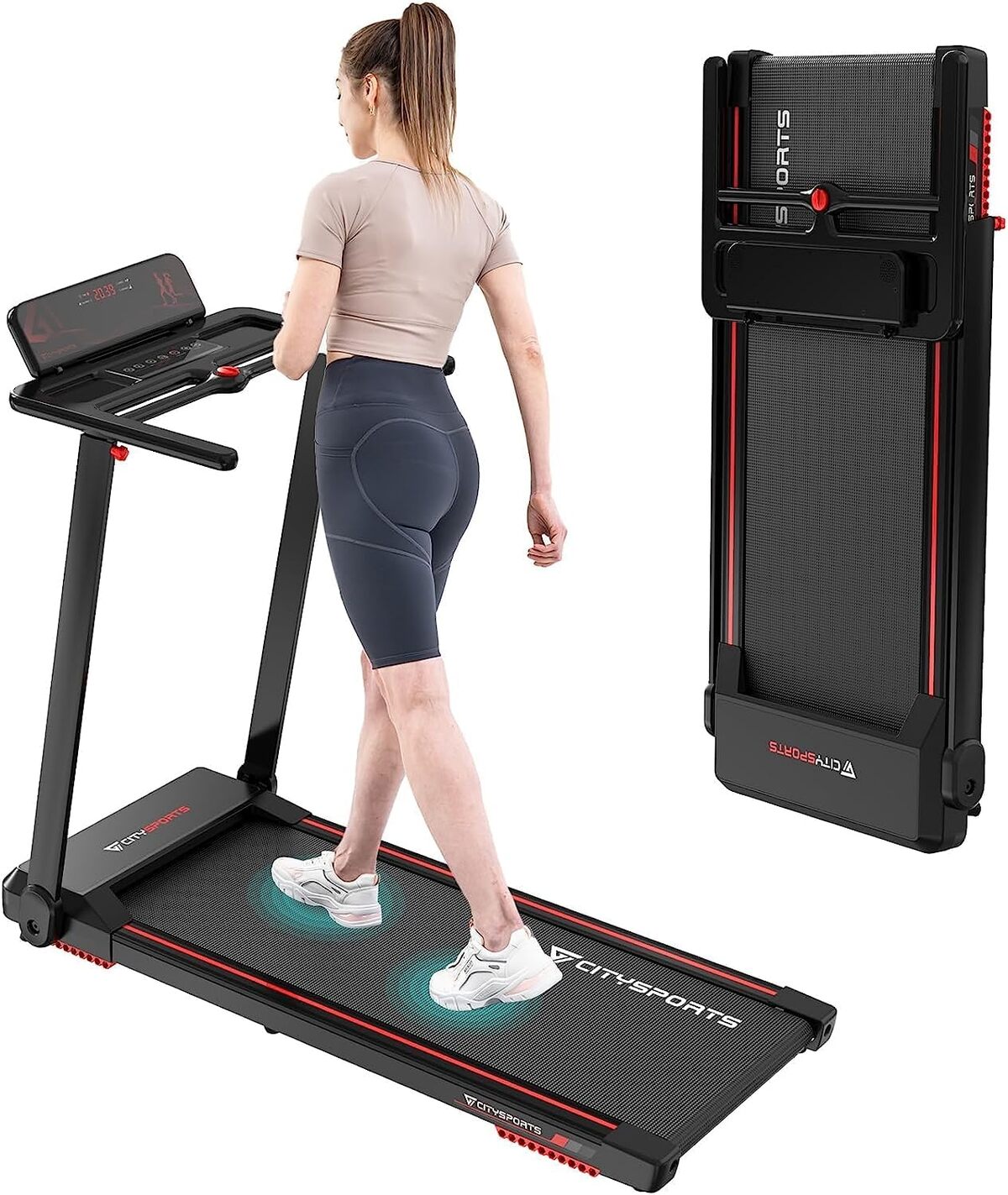Test : citysports tapis de course pliable 12 km/h