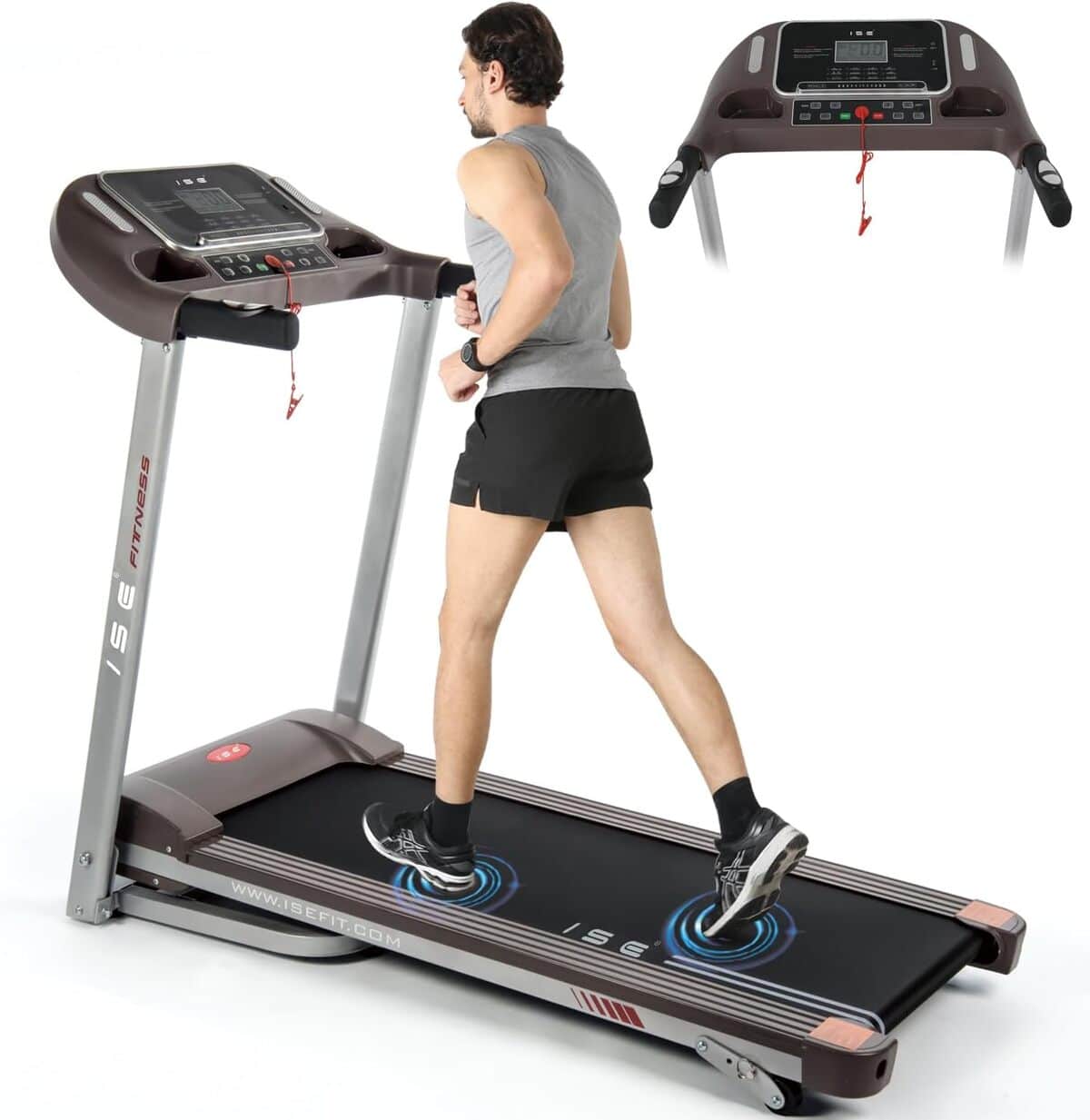Test : tapis de course ISE pliable et performant