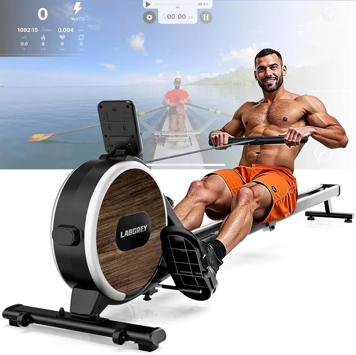 Test du rameur magnétique LABGREY : performance et silence
