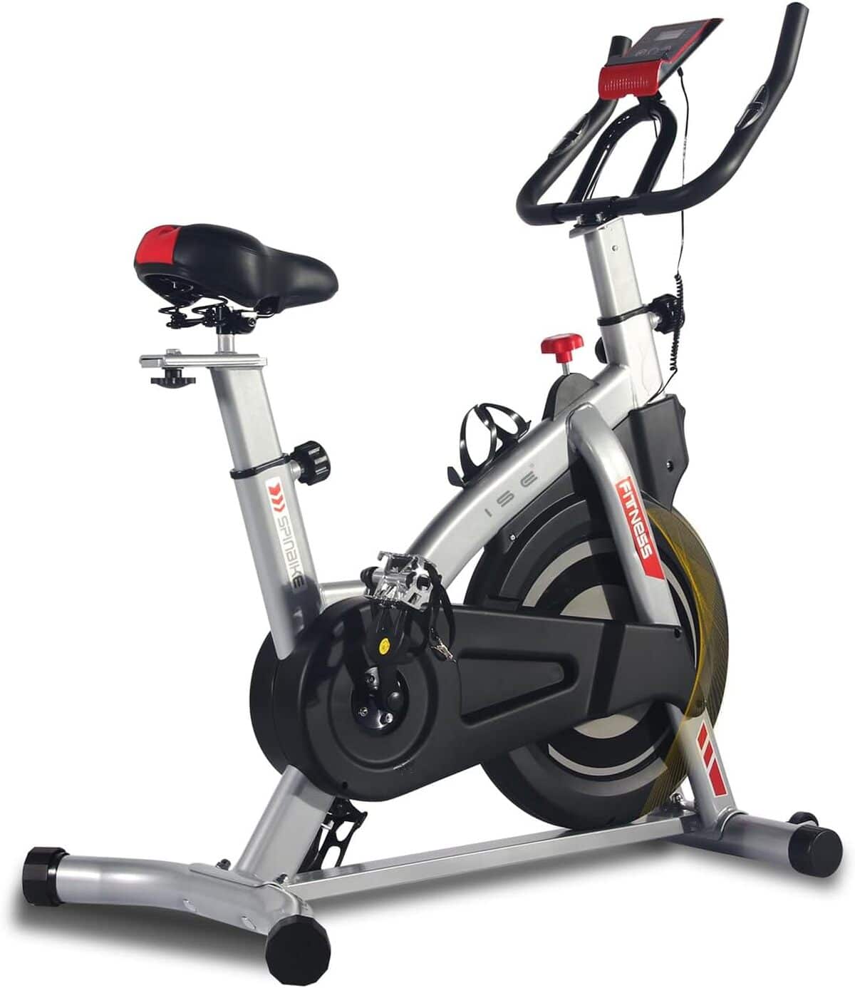 Test : vélo d'appartement ISE volant inertie 8KG, écran LCD et ergonomie