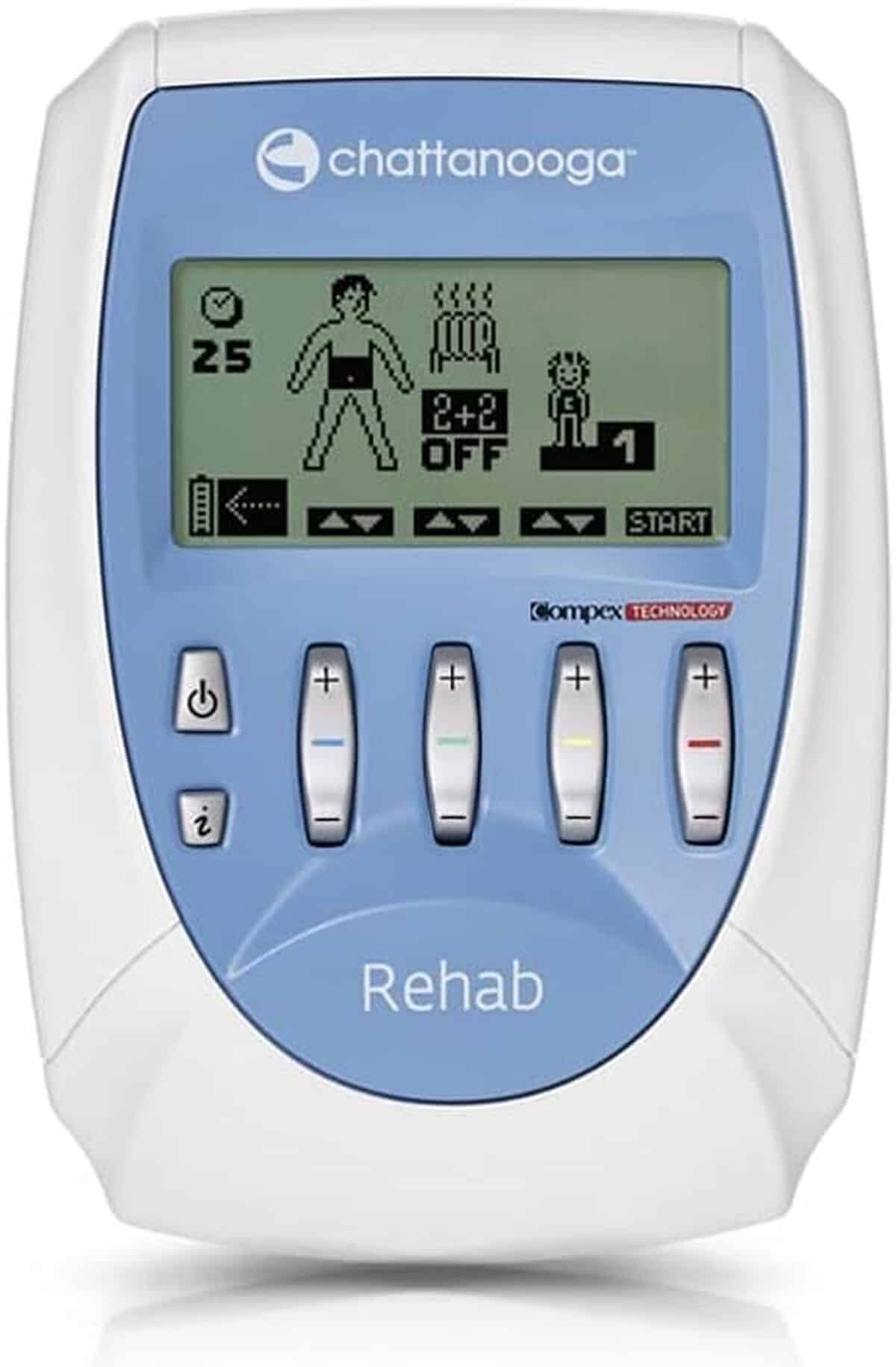 Test de l'électrostimulateur professionnel Compex Rehab 4 canaux