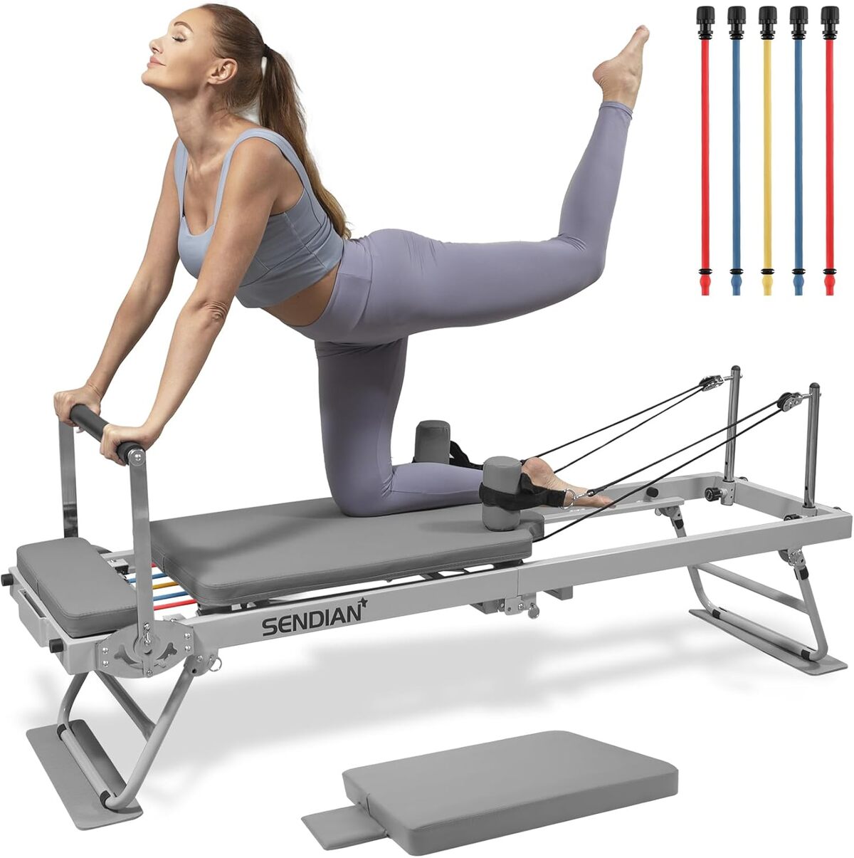 Test de l'équipement de pilates pliable Sendian