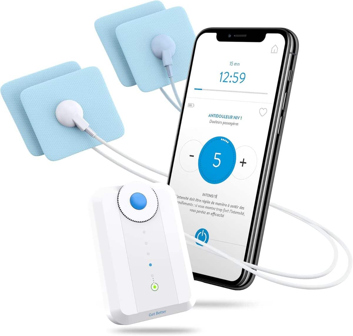 Test du Bluetens Classic : électrostimulateur connecté