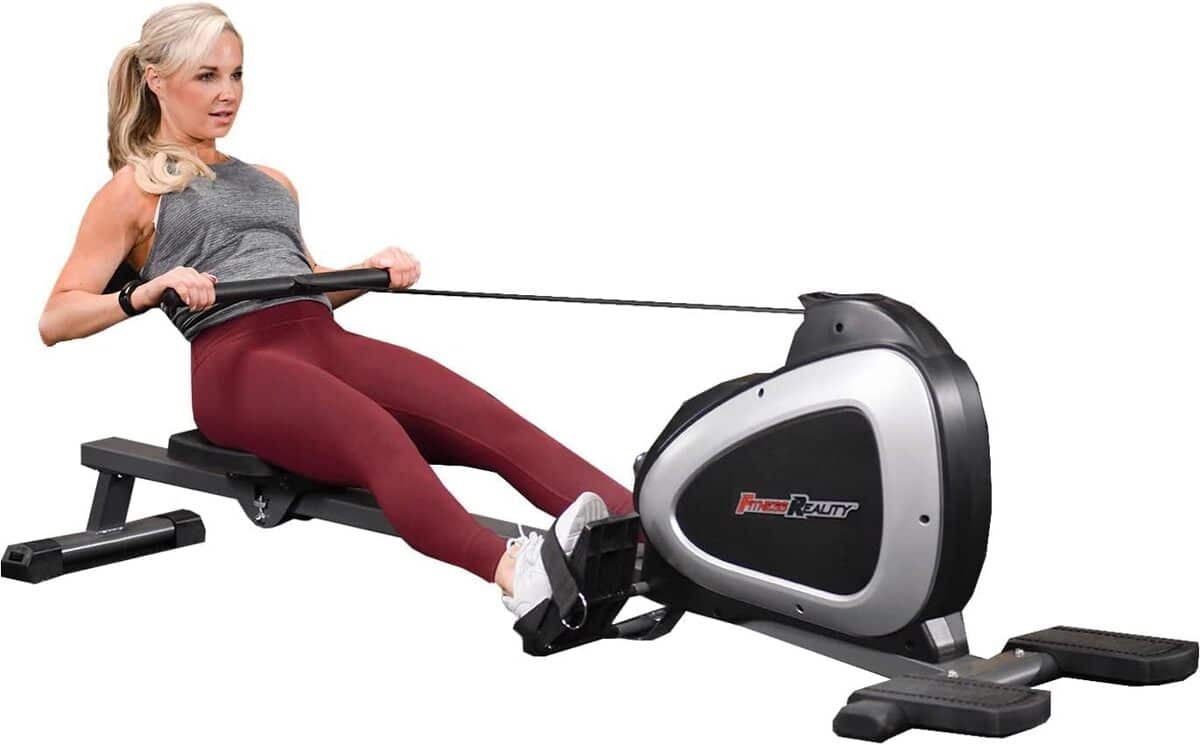 Test du rameur magnétique Fitness Reality 1000 Plus : le sport à domicile connecté