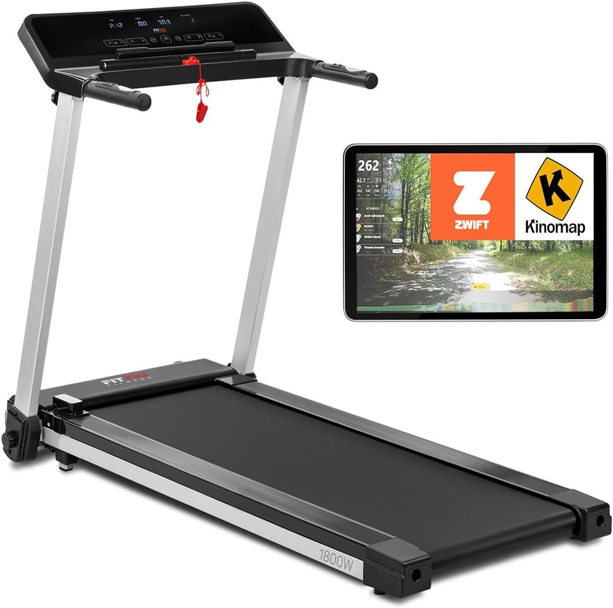 Test du tapis de course Fitfiu Fitness MC-260 : performance et compacité