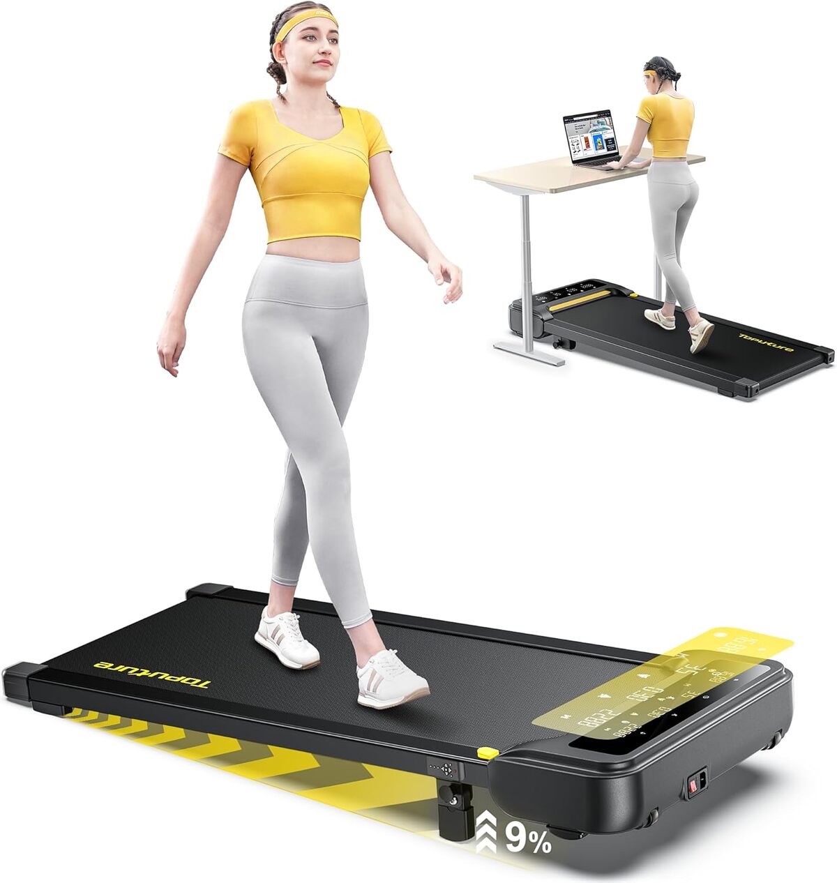 Test du tapis de course WalkingPad : performance à domicile