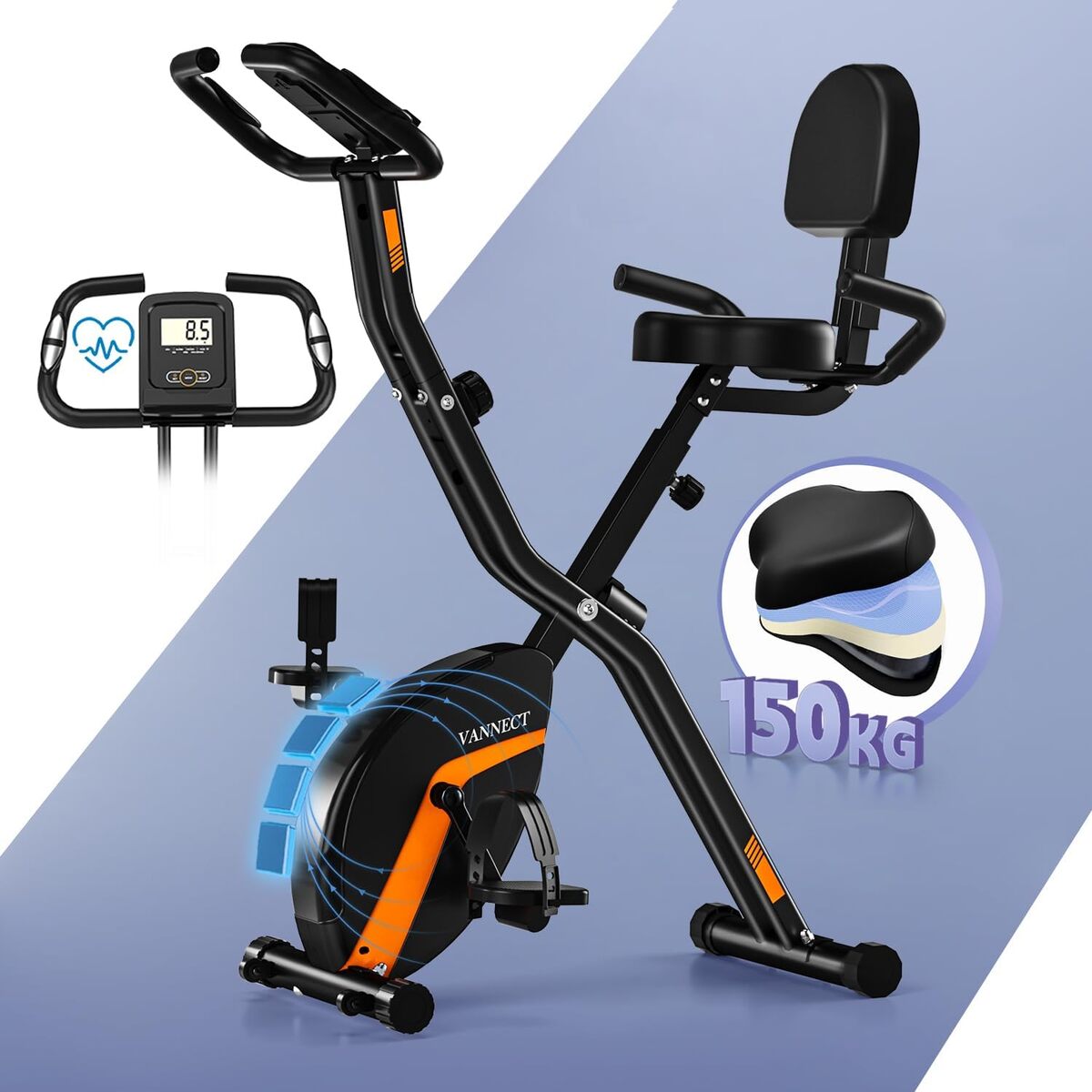 Test : vélo d'appartement pliable Vannect 2025