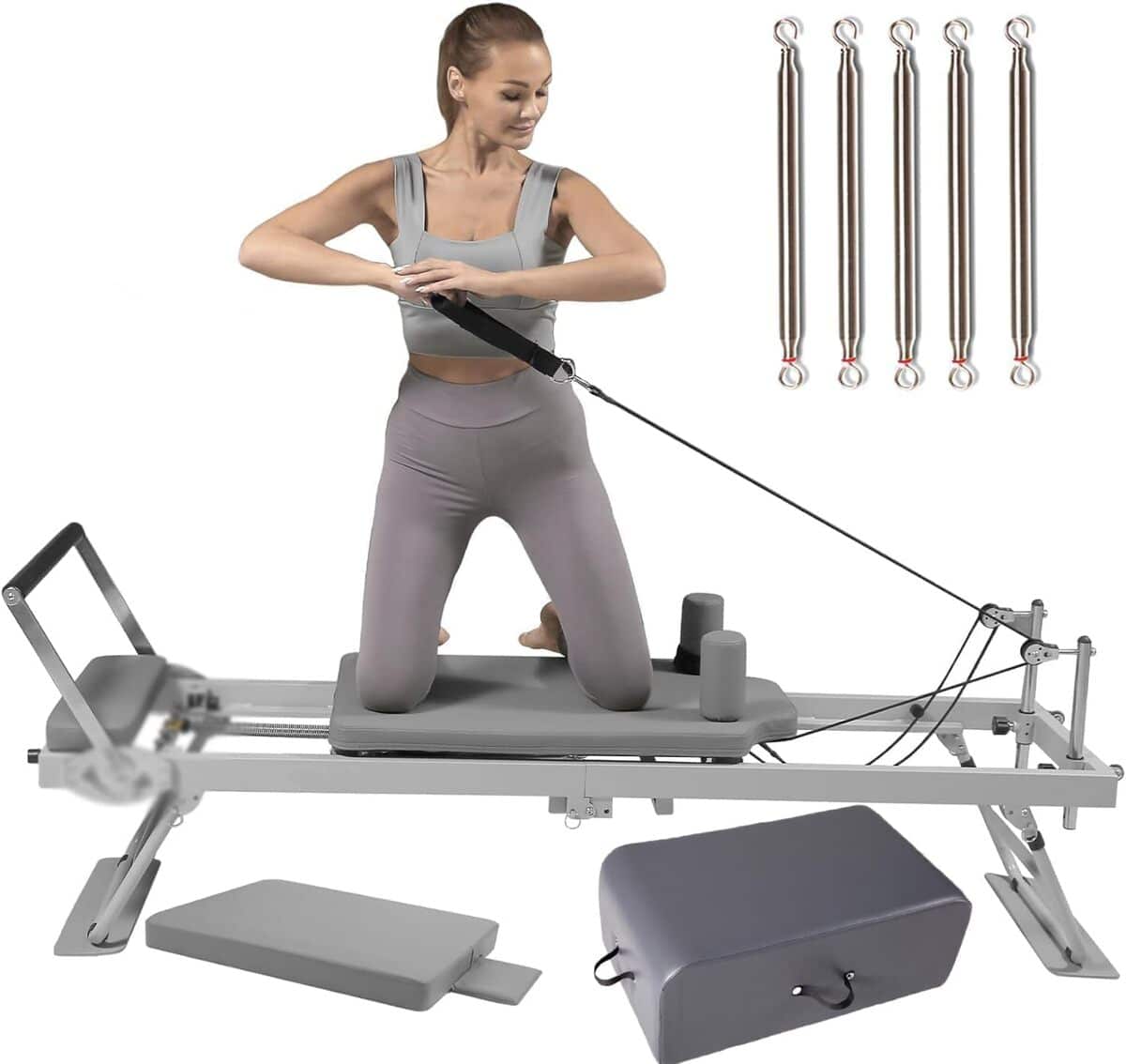 Test de la machine de pilates pliable Lintry : entraînement à domicile simplifié