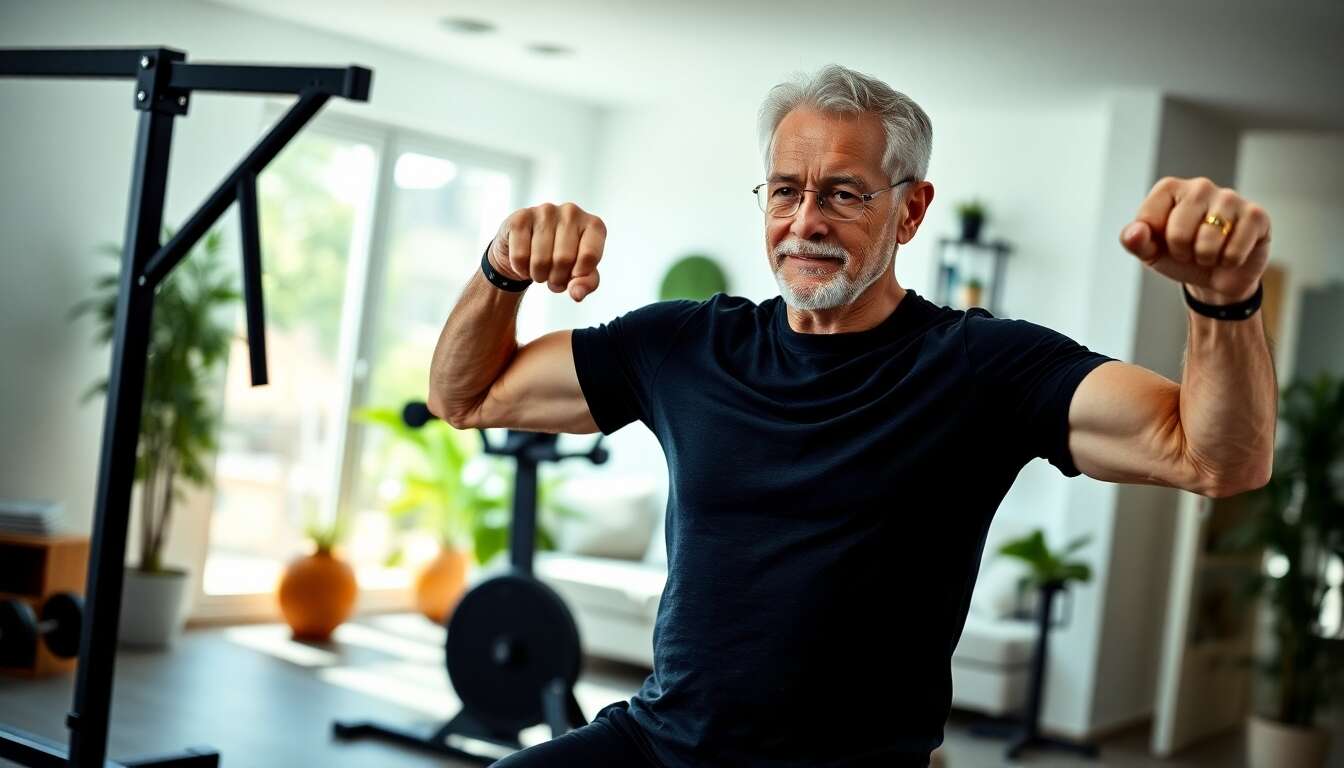 Tonifier ses triceps à 55 ans et plus : guide pratique