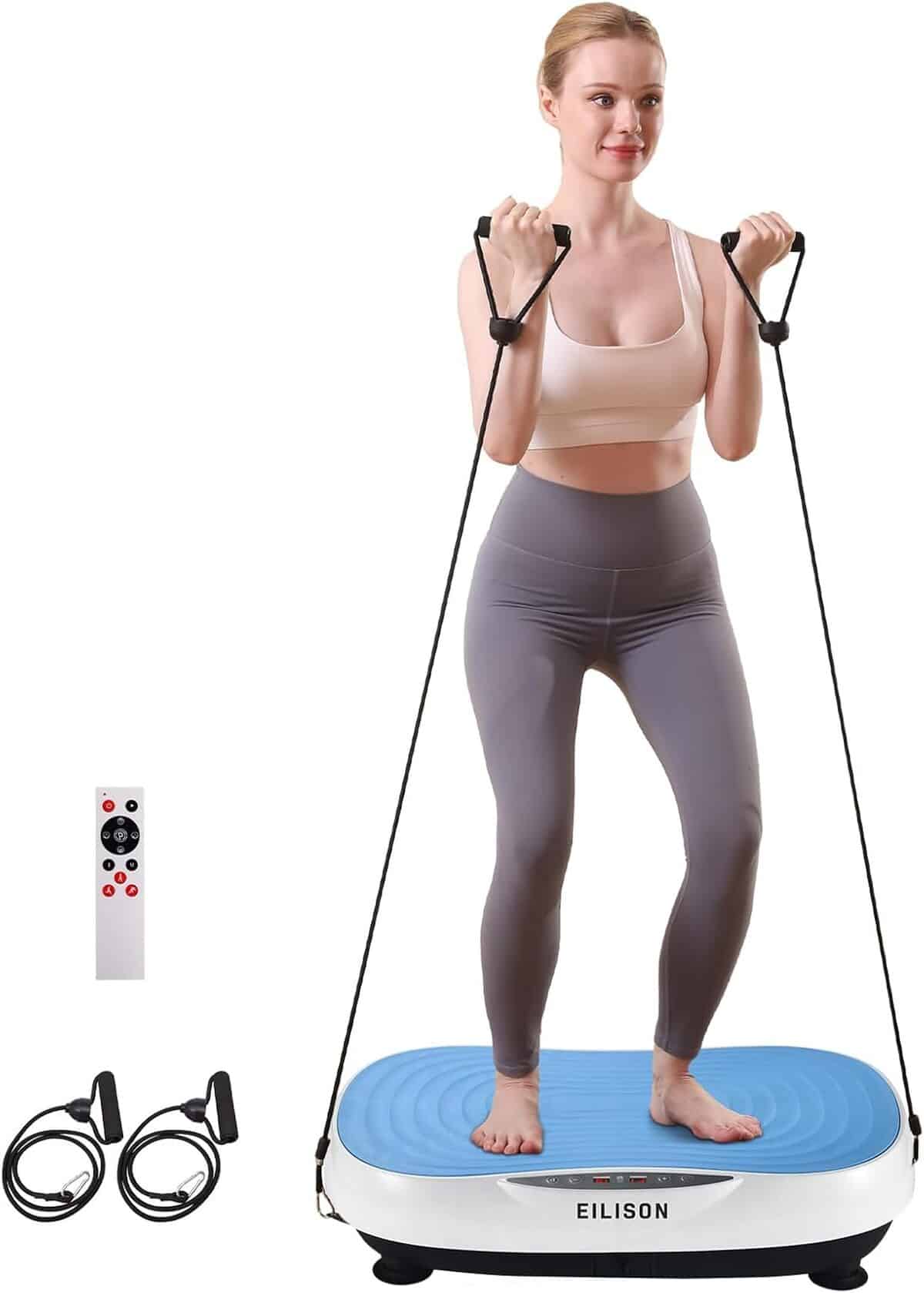 Test de la machine vibrante EILISON Glory : fitness à domicile et en voyage