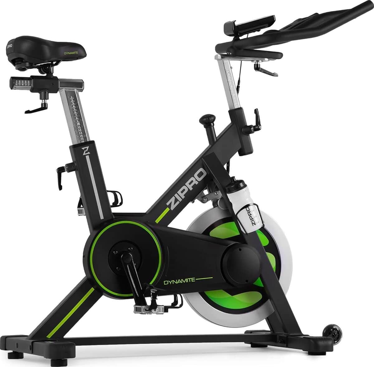 Test du vélo d'appartement Zipro Dynamite : jusqu'à 130 kg