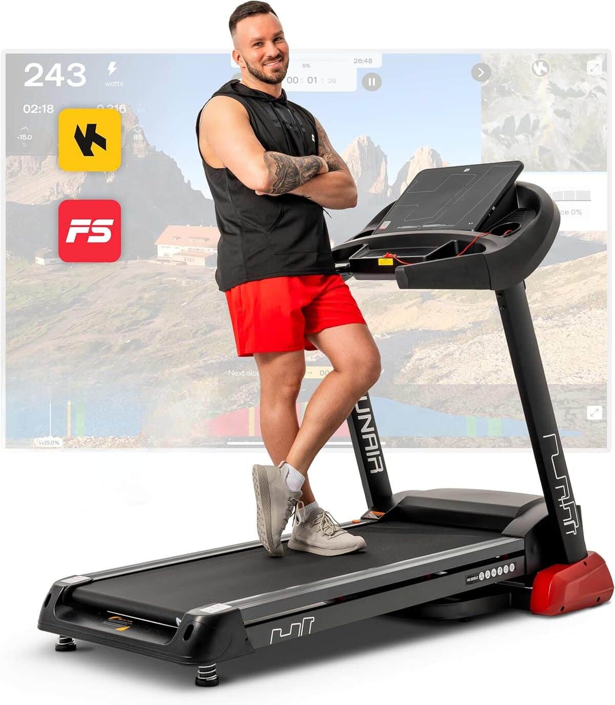 Test du tapis de course Hop-Sport HS-3500LB Runair : performance et polyvalence