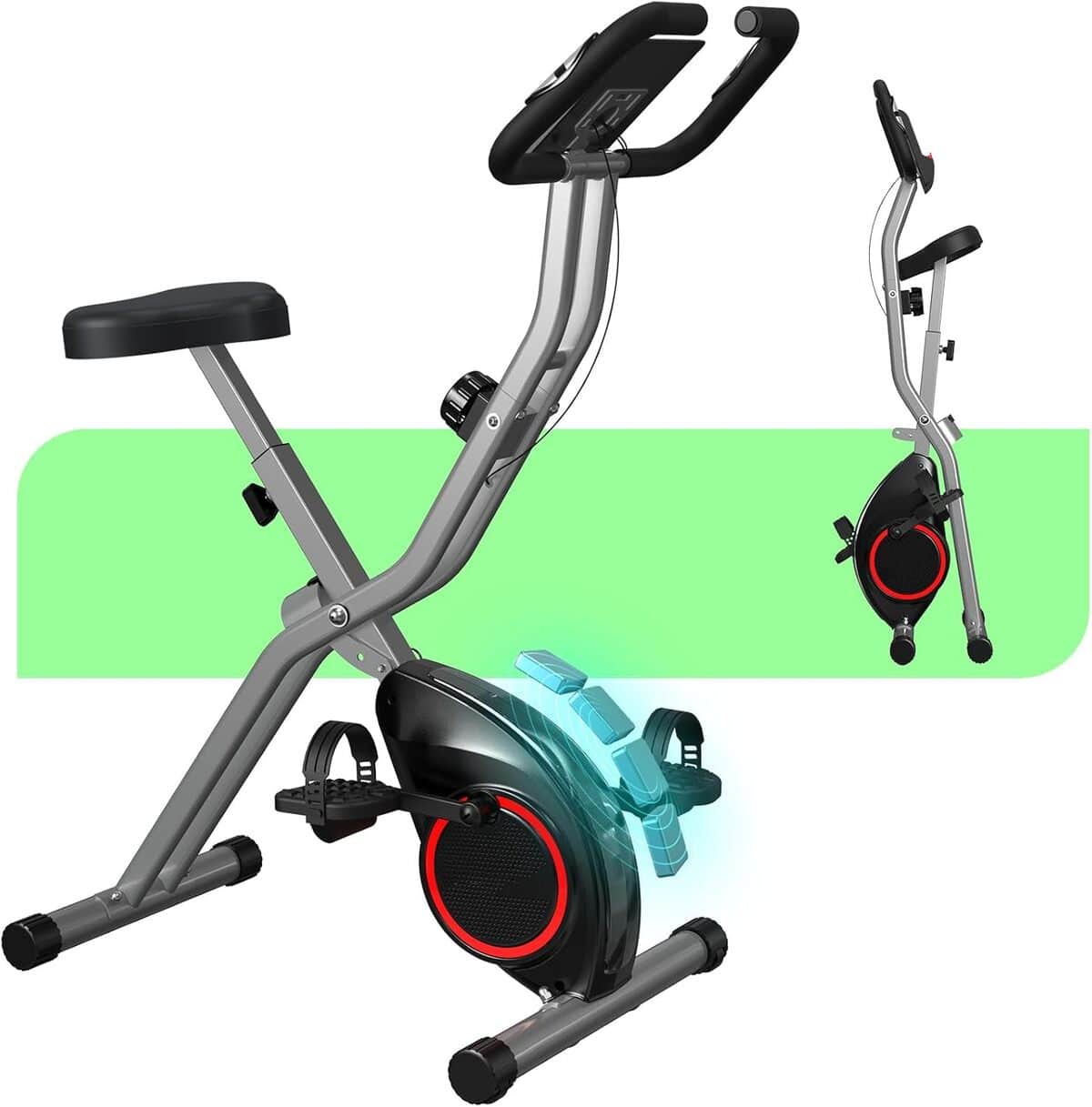 Test du vélo d'appartement pliable 15 kg : idéal pour petits espaces
