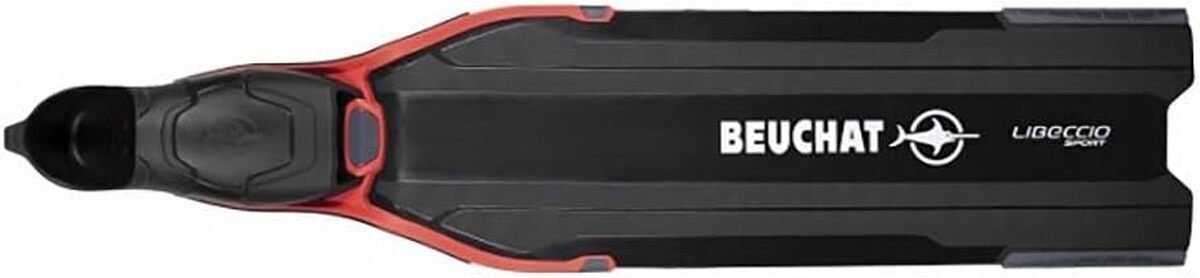Test des palmes Beuchat Libeccio Sport roux 43-44