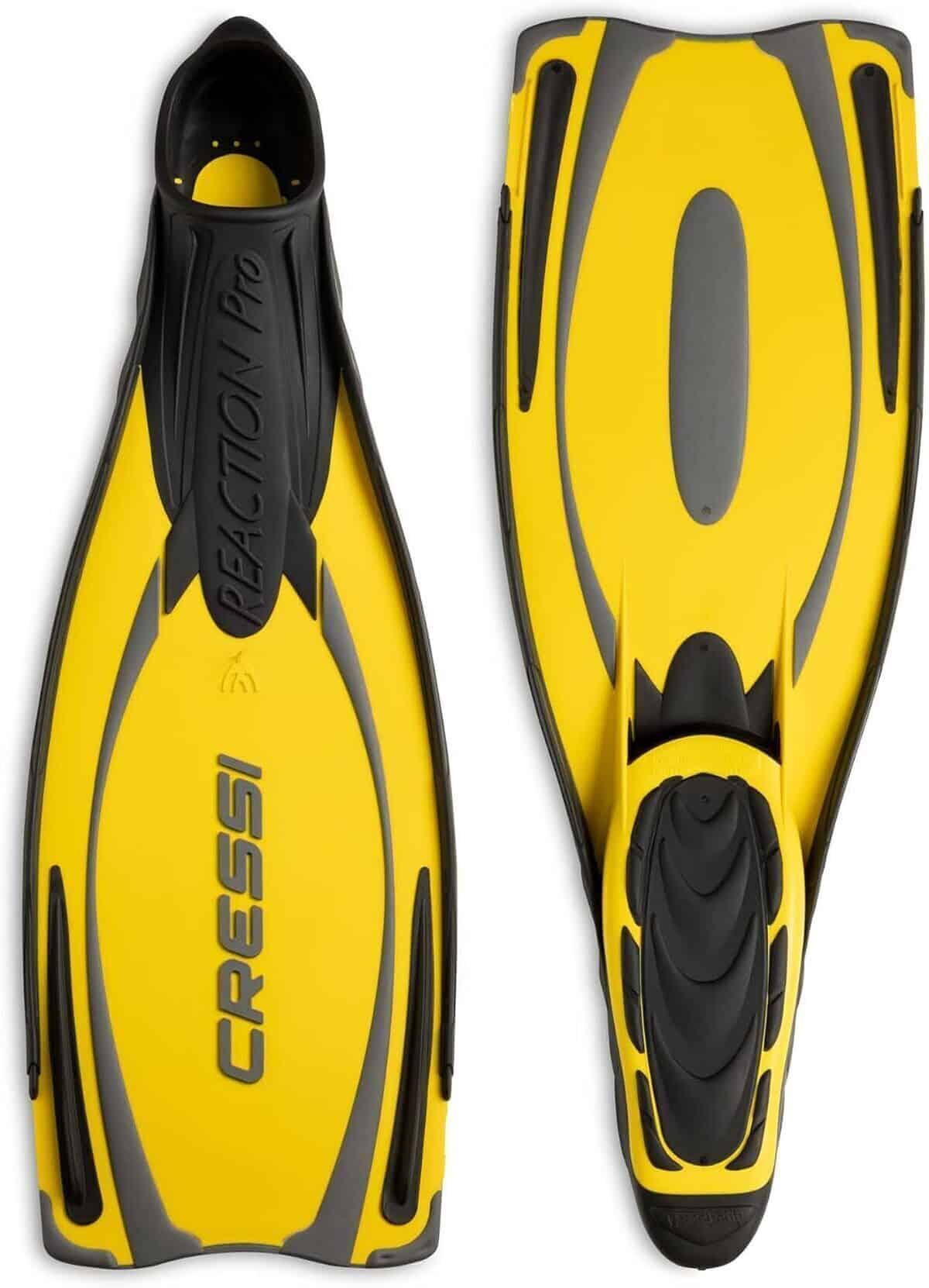 Test des palmes Cressi Reaction Pro 44/45