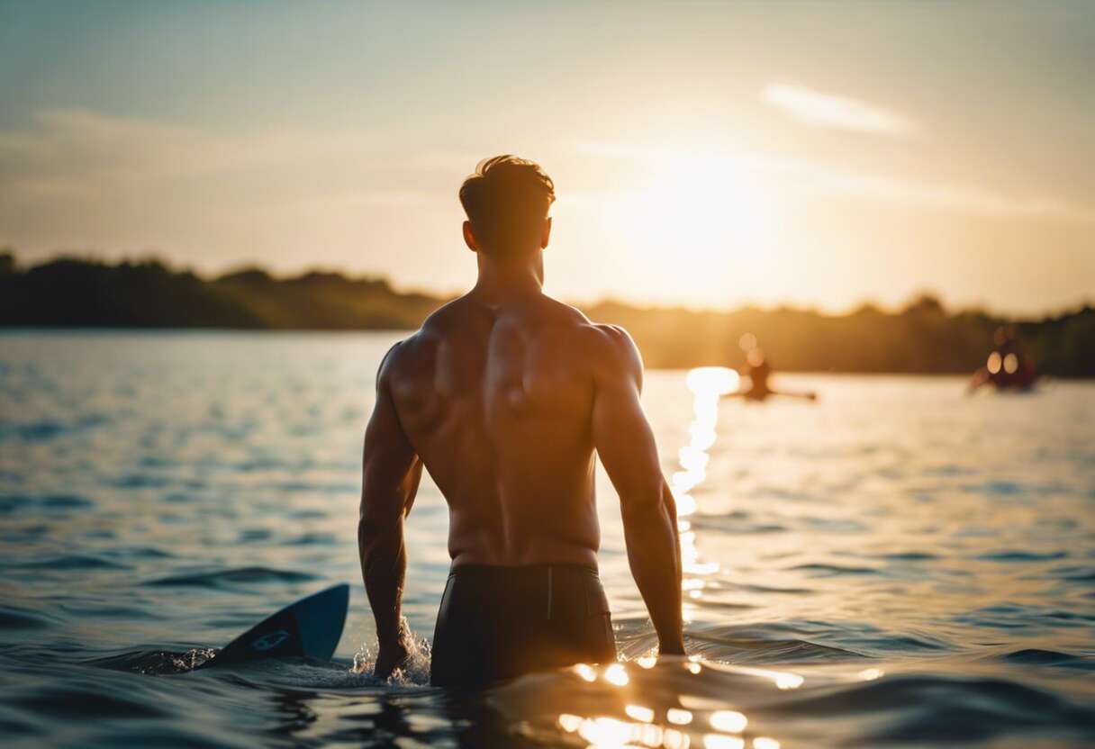 Muscler son dos grâce aux sports aquatiques