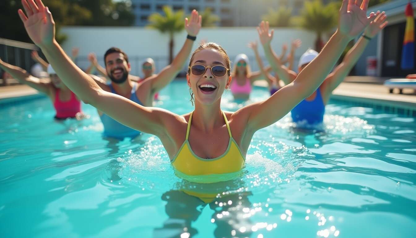 Exercices de piscine pour maigrir efficacement