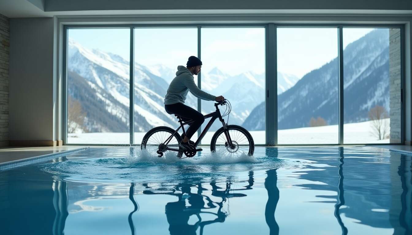 Préparez-vous pour les sports d’hiver avec l’aquabiking