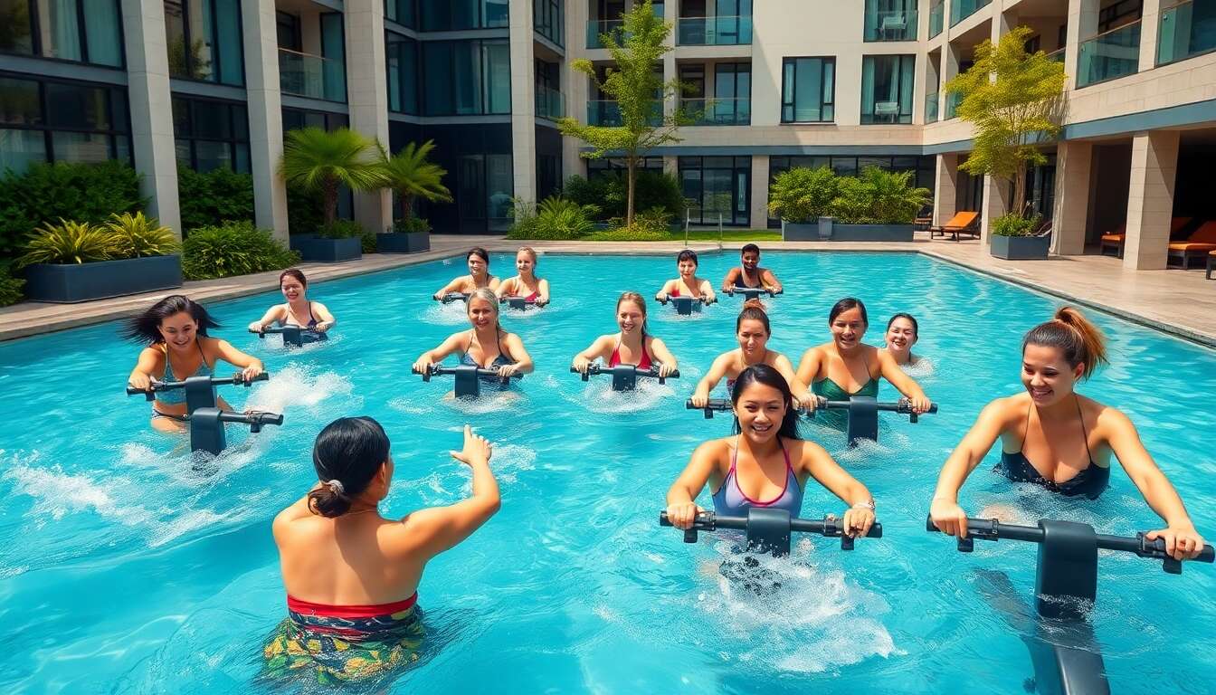 Aquabiking dans le Marais : bienfaits et Avantages