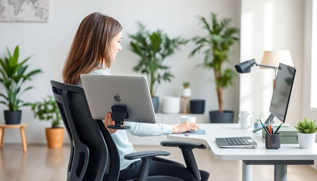 Bonnes positions pour travailler