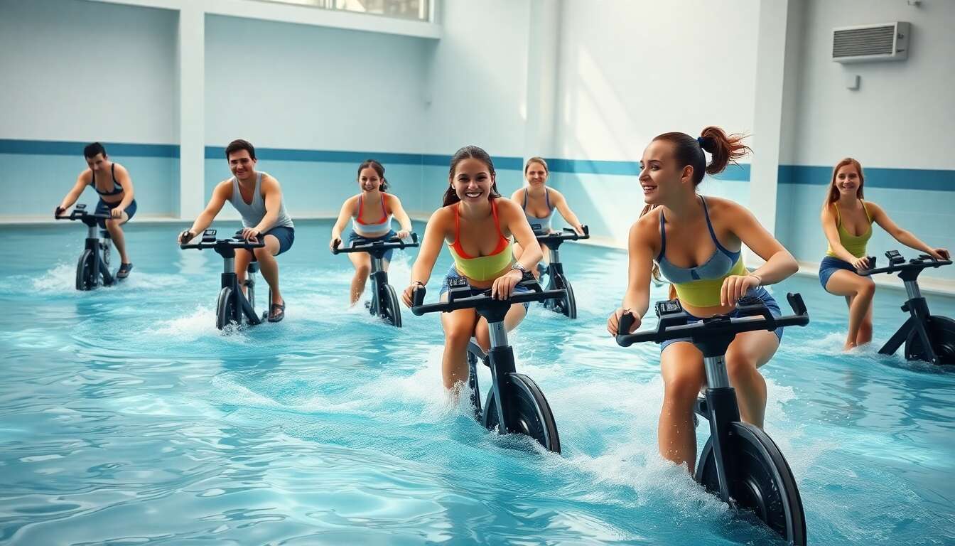 3 raisons de se mettre à l'aquabiking