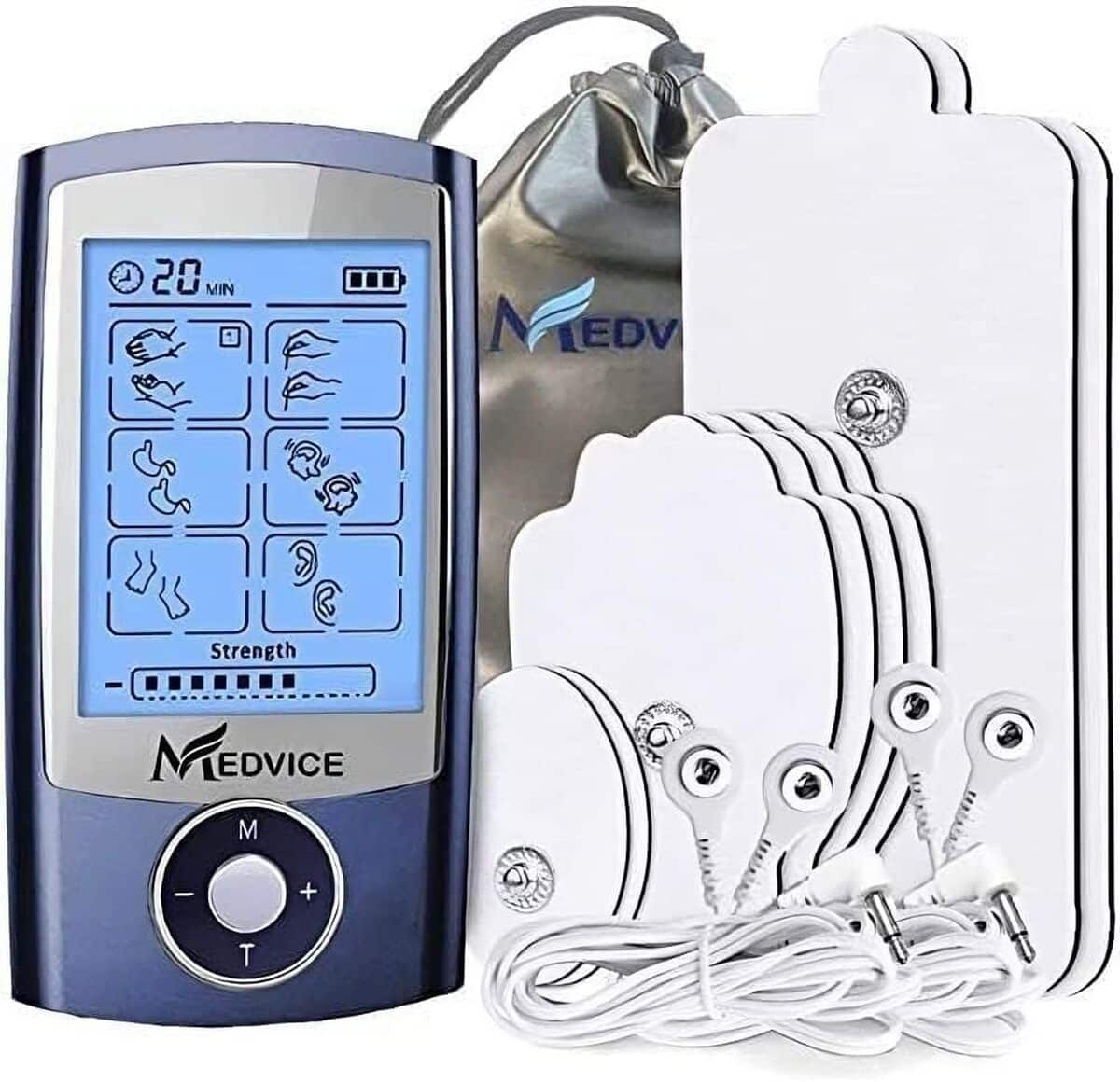 Test du medvice rechargeable tens unit : appareil de soulagement de la douleur
