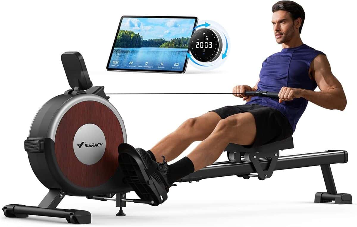 Test du rameur magnétique Merach : performance et compacité au rendez-vous