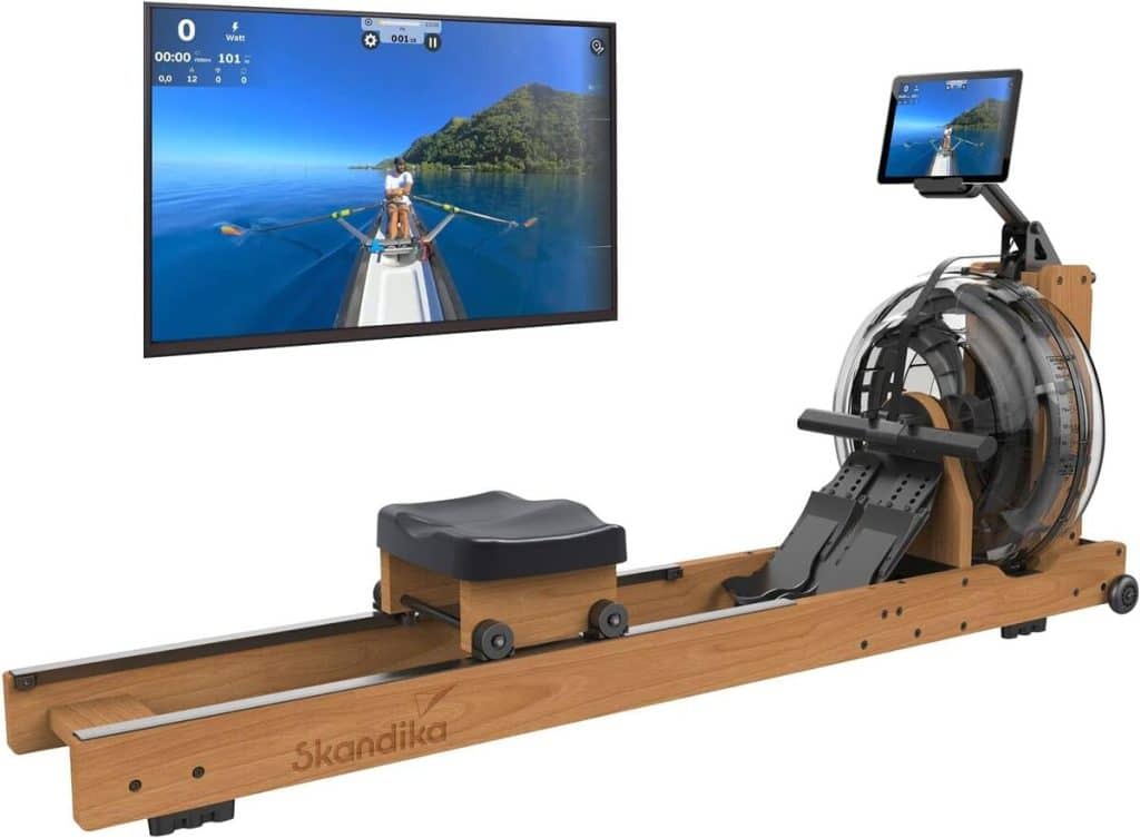 Test du rameur Skandika Lykke : performance et élégance en bois de hêtre