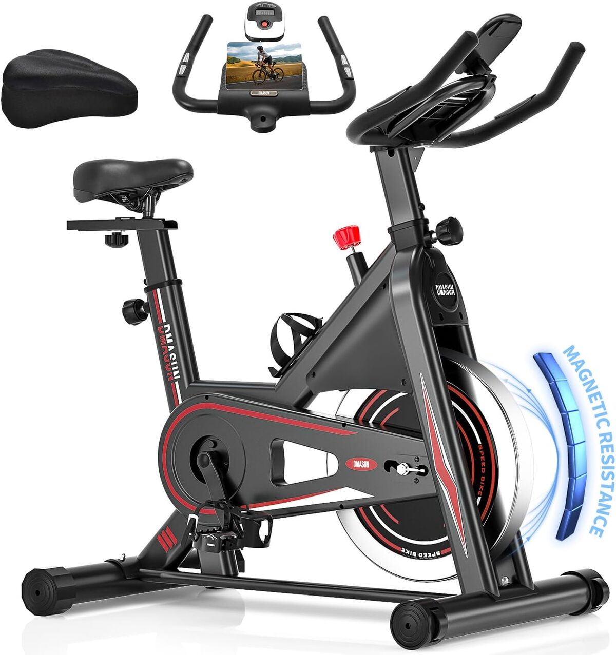 Test du vélo d'appartement DMASUN 8732B : performance et confort