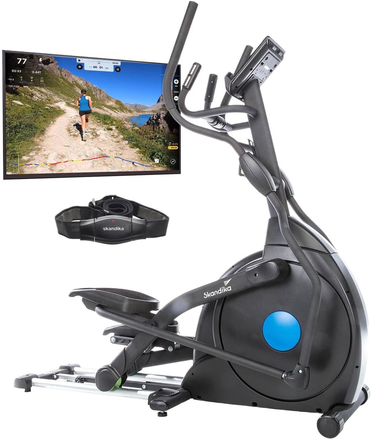 Test Skandika CardioCross Carbon Champ : performance et connectivité