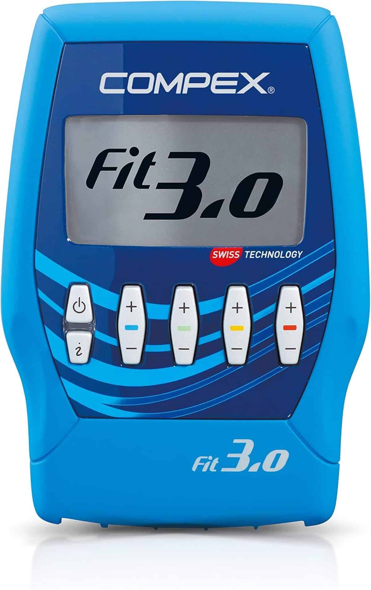 Test : compex Mixte Fit 3.0 électrostimulateur bleu