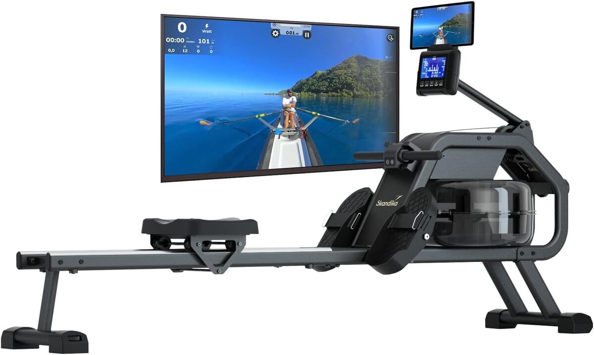 Test du rameur Skandika Nemo II Hybrid : performance et innovation à domicile