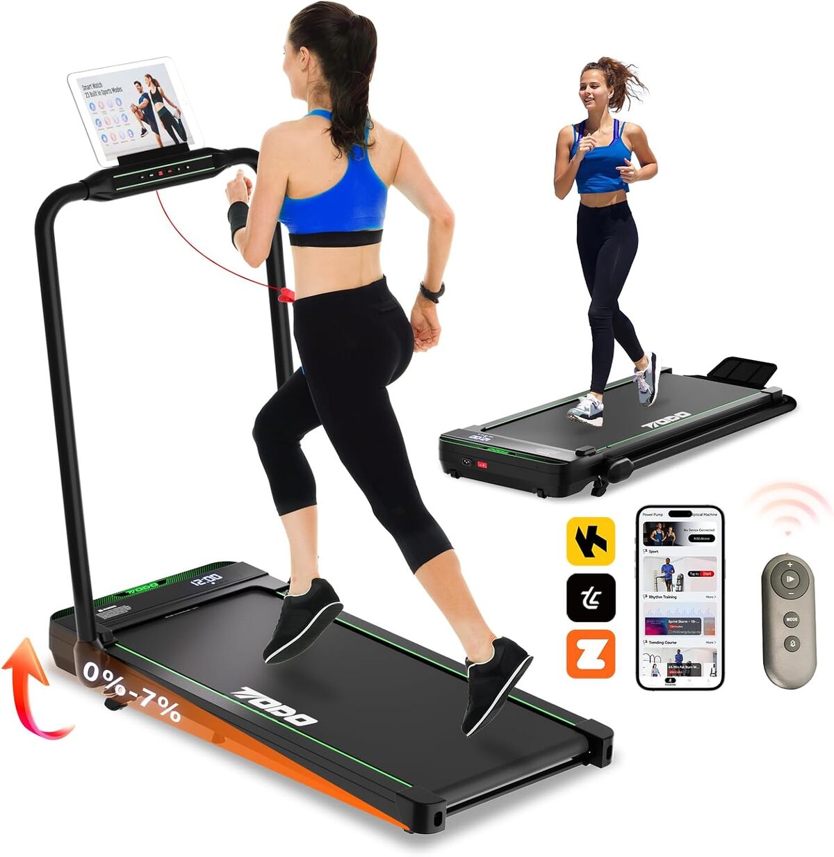 Test du tapis de marche inclinable TODO 2-en-1