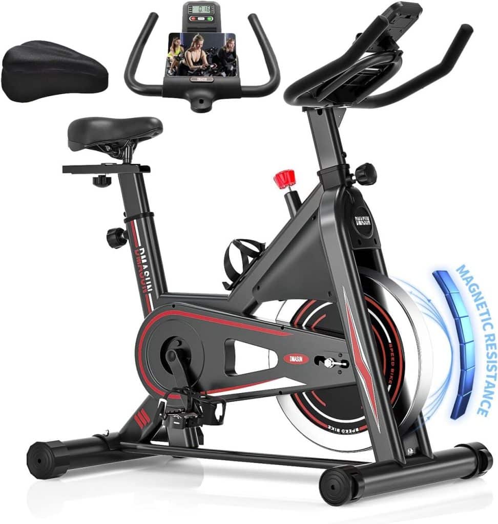 Test du vélo d'appartement DMASUN : performance et confort