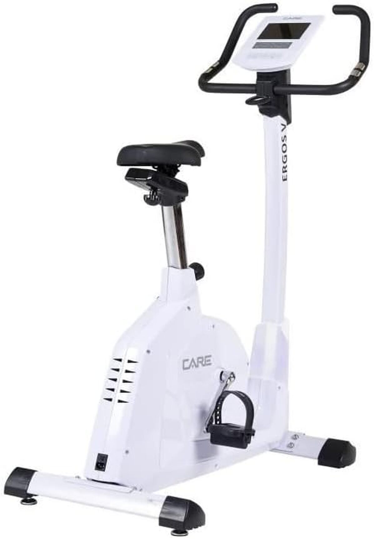 Test du vélo d'appartement ergomètre ERGOS de CARE FITNESS