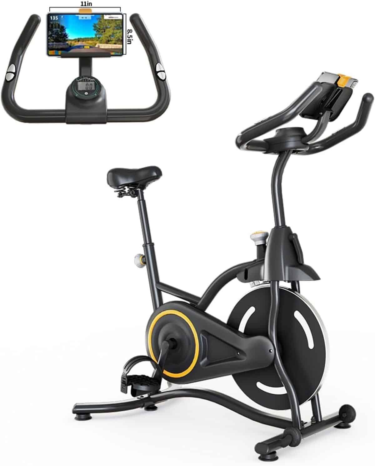 Test du vélo pliable avec support smartphone et affichage numérique