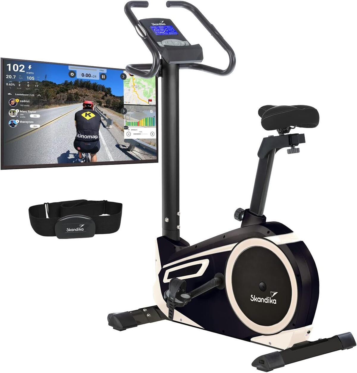 Test : skandika Ergomètre Morpheus, le vélo d'appartement performant