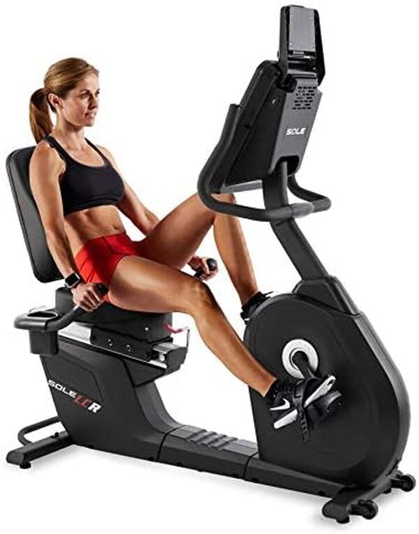 Vélo couché Cycle Vertical Sole Fitness LCR - Vélo d'appartement - Indoor Bike - Excellentes Conditions de Garantie